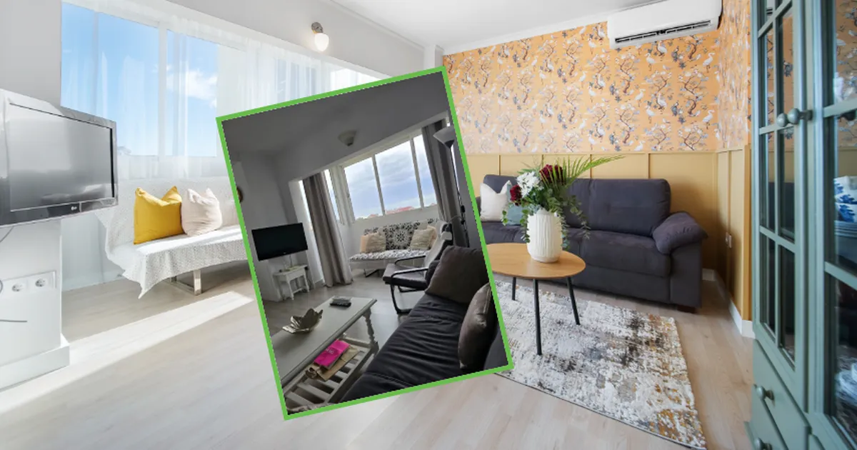 ENNE JA PÄRAST FOTOD ⟩ Ilmetu Hispaania korter muudeti lihtsate vahendite abil värviliseks oaasiks