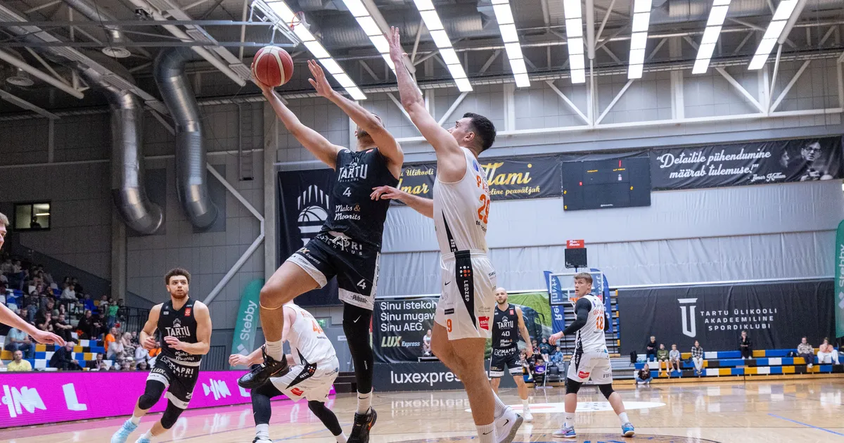 Viimsi vastu võimu näidanud Tartu on ühe jalaga poolfinaalis
