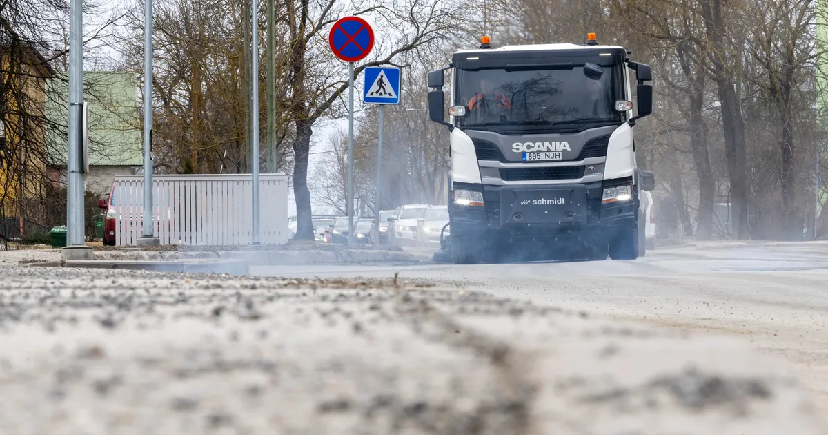 Kuivad ilmad tähendavad tolmu, Tartus oli täna õhukvaliteet sama mis Tallinnas