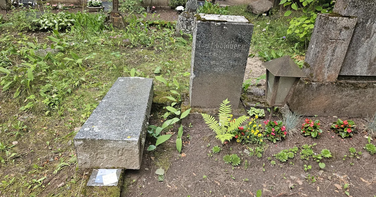 Vabadusvõitleja hauakivi parandamise ümber käib aastatepikkune jant