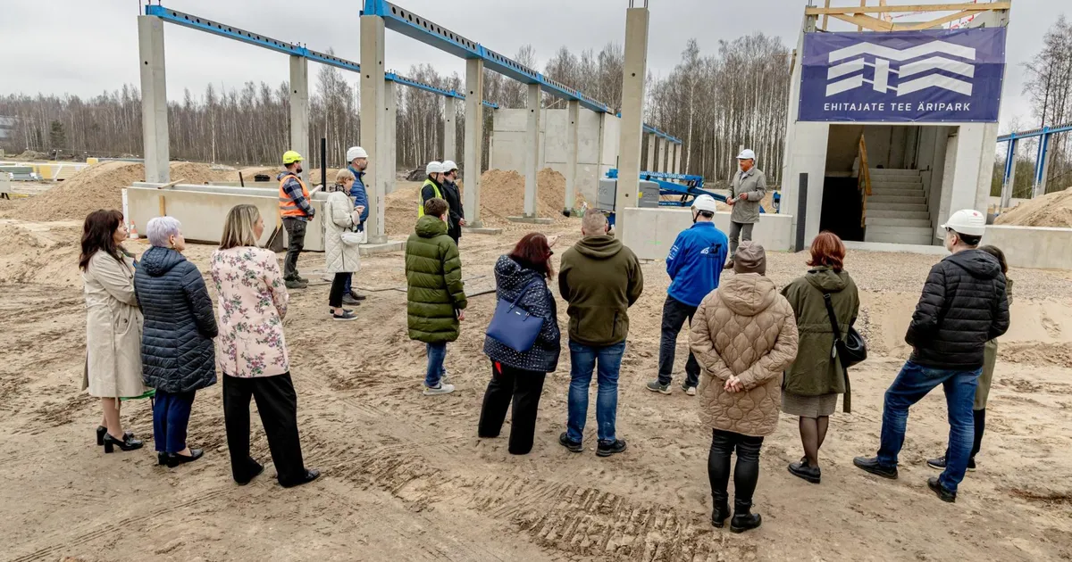 Galerii ⟩ Ehitajate tee äärde kerkib elektroonikatehas