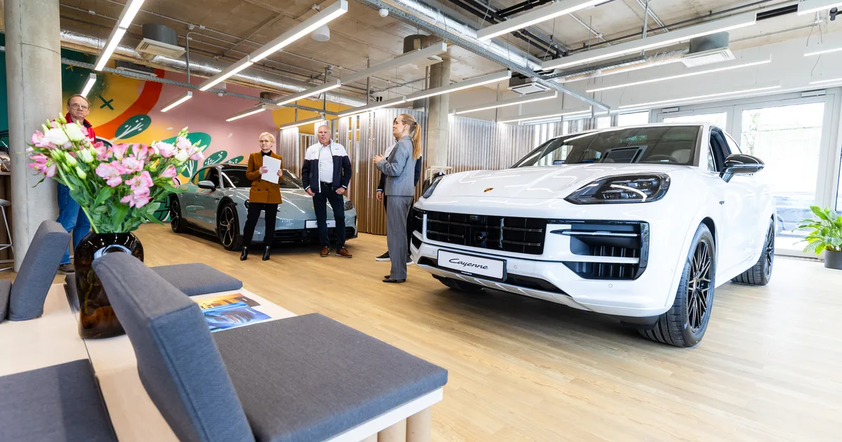 GALERII ⟩ Porsche avab Tartus ajutise esinduse ja valmistub püsiva rajamiseks