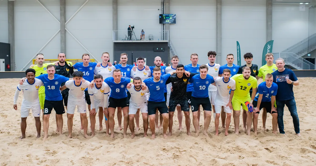 Eesti rannajalgpallikoondis alistas omaaegse maailmameistri Prantsusmaa