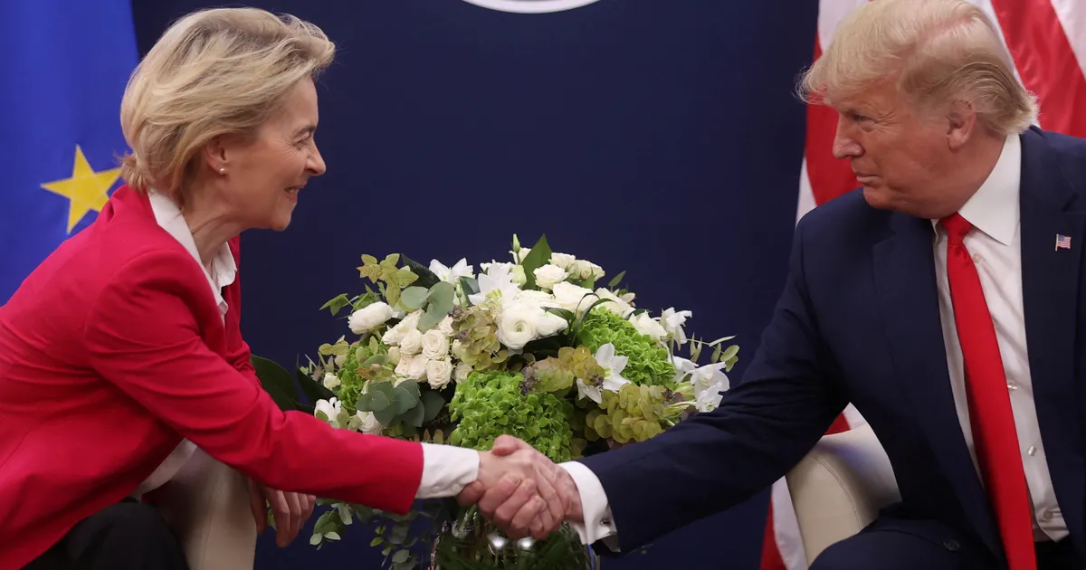 Von der Leyen ja Trump leppisid lõpuks kokku kohtumises