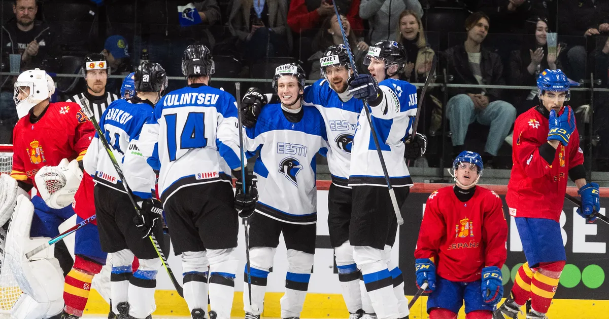 GALERII ⟩ Vägev! Eesti koondis alustas kodust MMi väravatesajuga