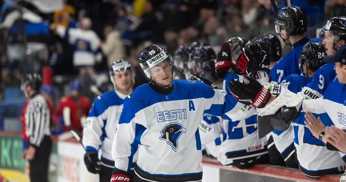 Eesti jäähokikoondis sai kodusel MMil esimese kaotuse