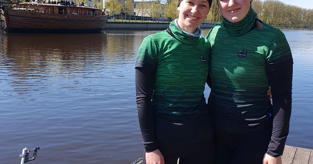 Viljandi sõudjad alustasid veehooaega Tartus kuldasid noppides