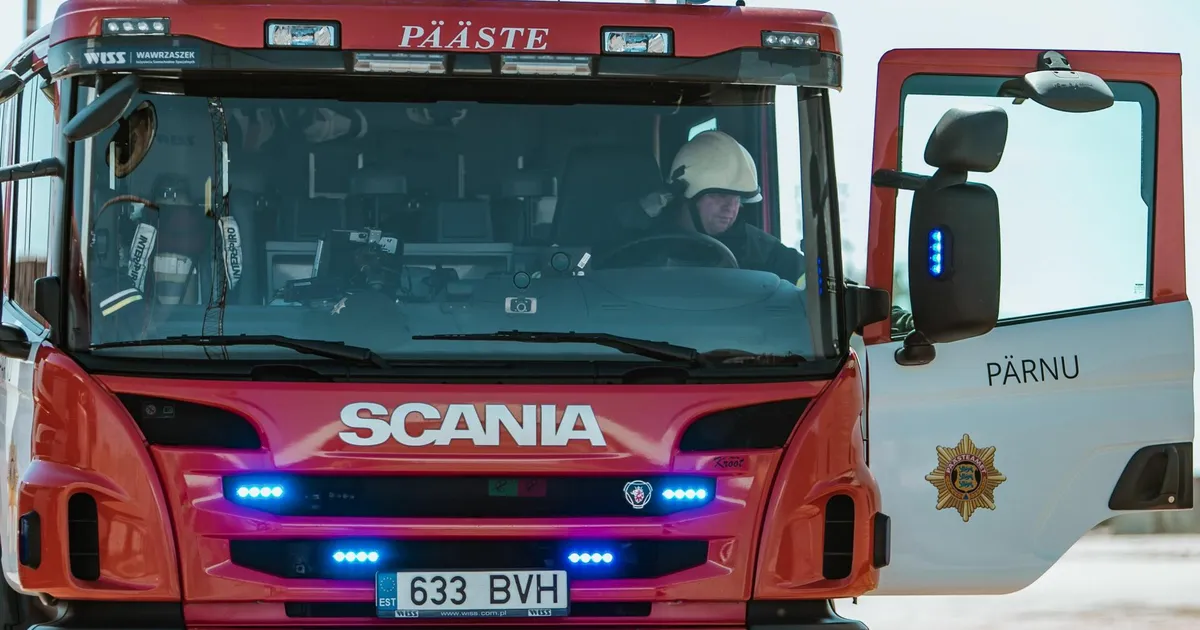 Audru koolist evakueeriti pommikahtluse tõttu inimesed