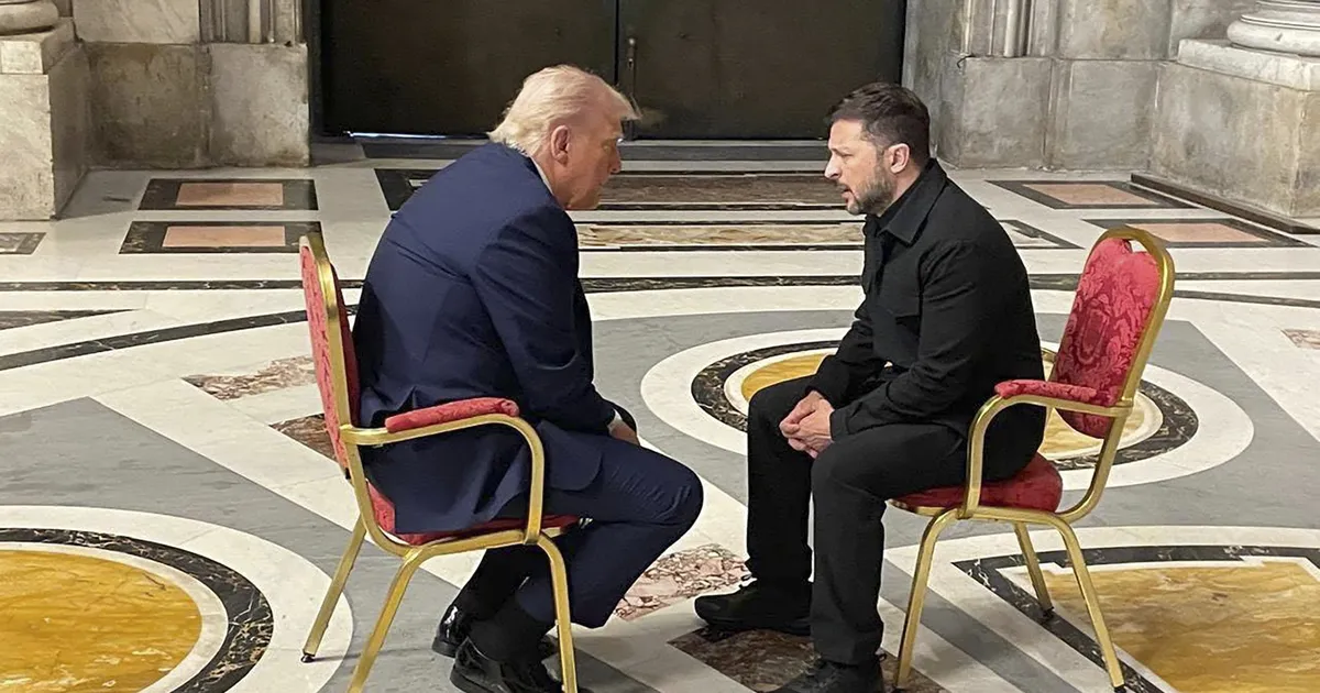 Millest rääkisid Zelenskõi ja Trump Vatikanis?