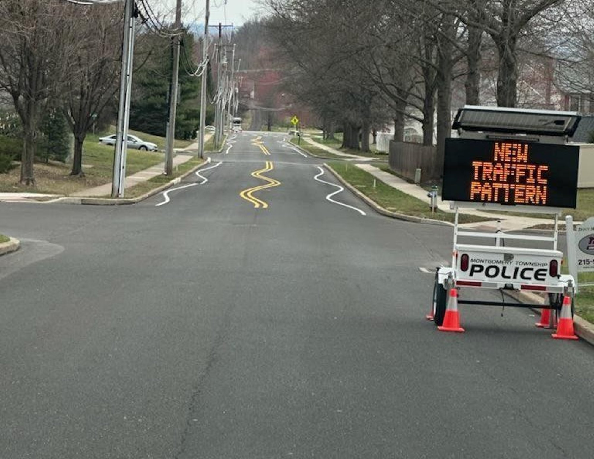 USA-s joonistati kihutamise vähendamiseks linnatänavale slaalom