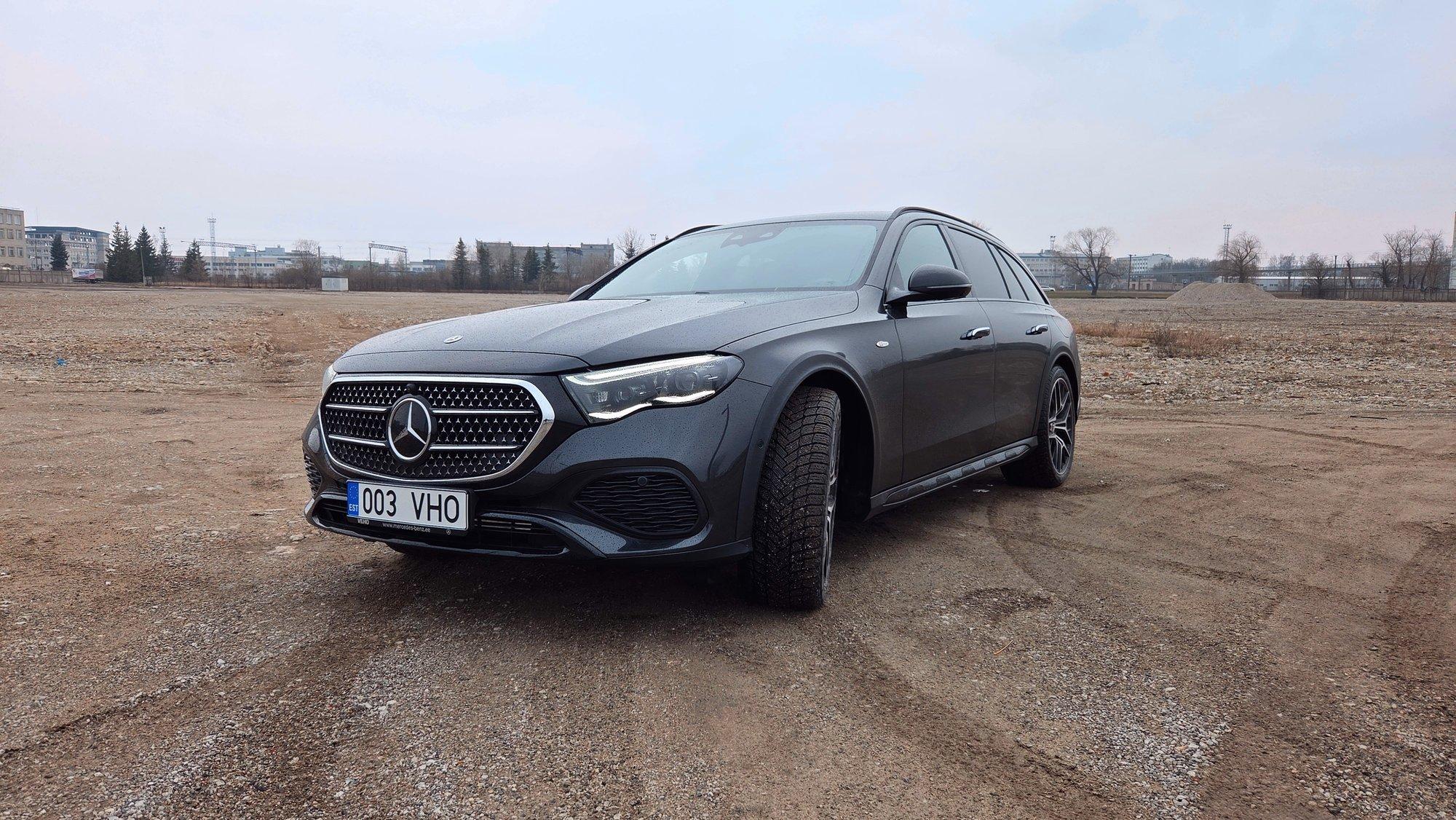 Uus auto Eestis: E-klassi Mercedes Benz All-Terrain – praktilisus kohtus luksusega