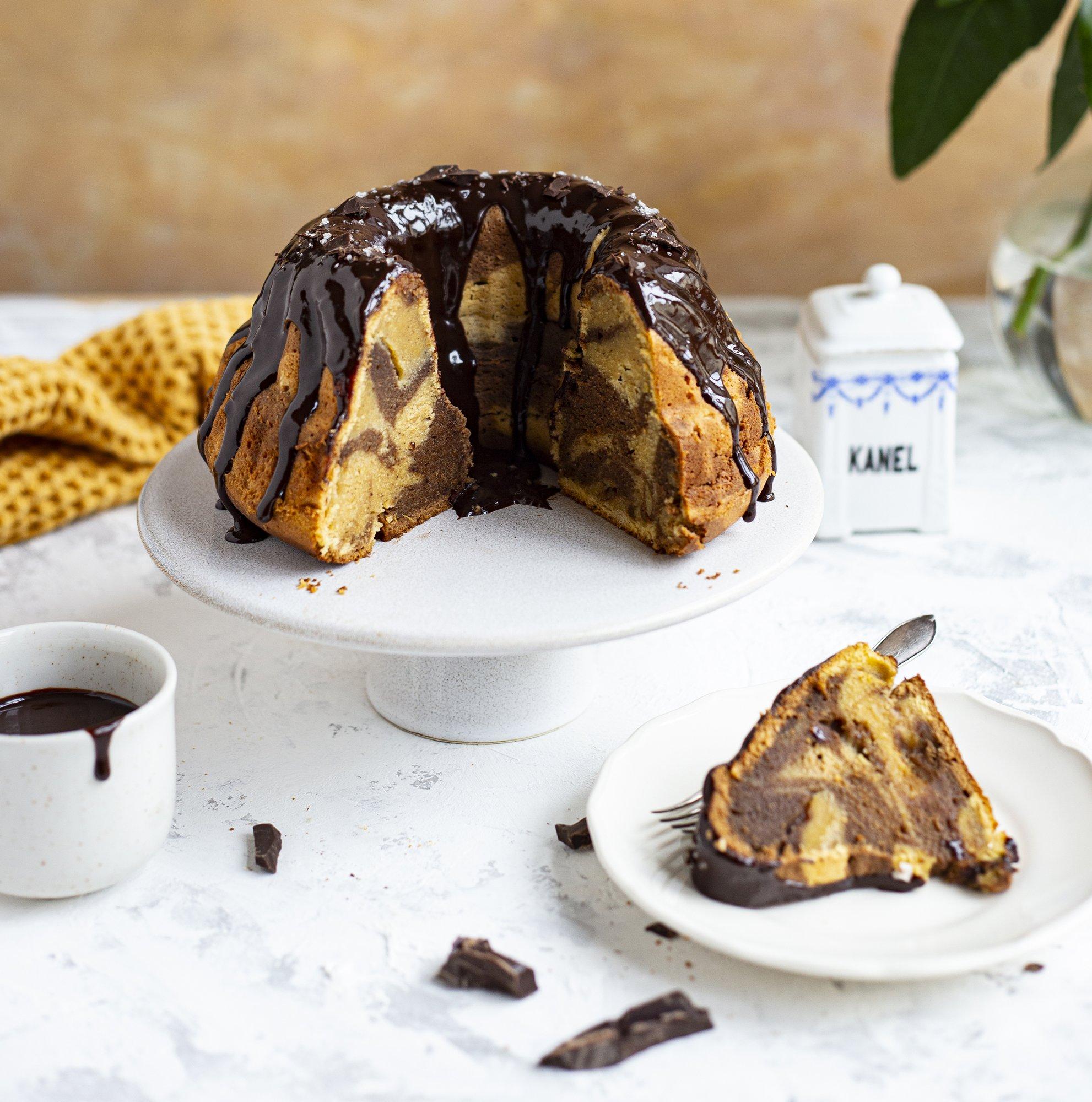 Mahlane šokolaadi-bataadimarmorkeeks - piisab vaid õhukesest keeksiviilust, et kohvi kõrvale imeline elamus saada