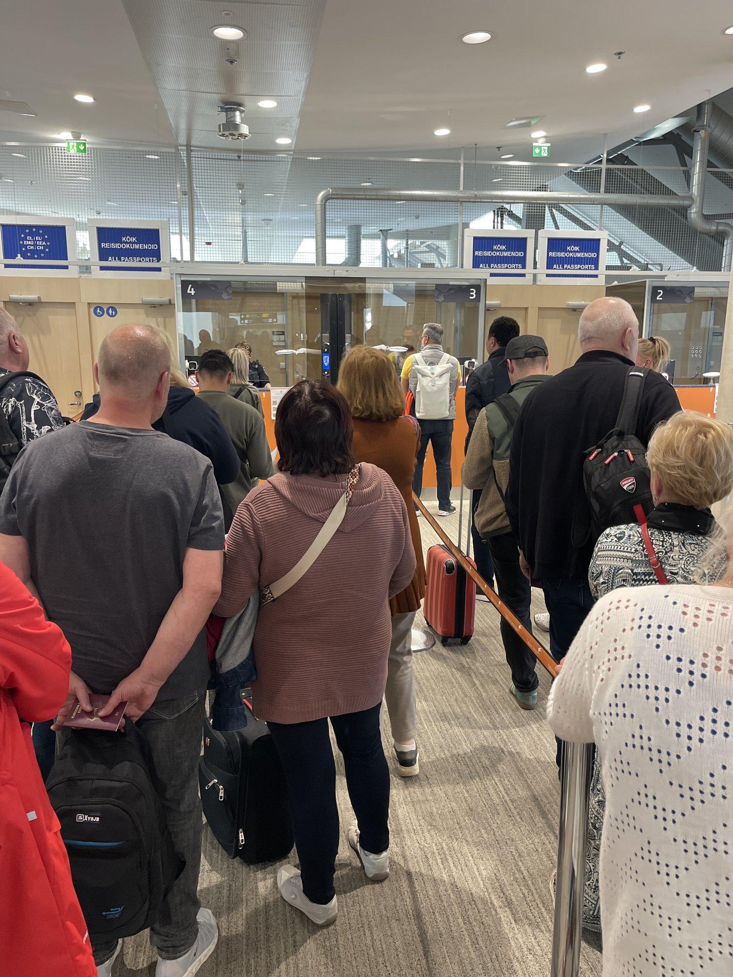 PPA infosüsteemide rike häirib Tallinna lennujaamas passikontrolli tööd