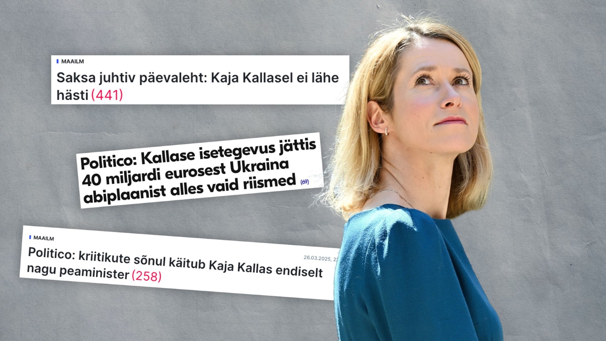Kaja Kallas: nad ütlevad, et surun liiga palju, aga aeg on selline. Meil ei ole aega kätel istuda