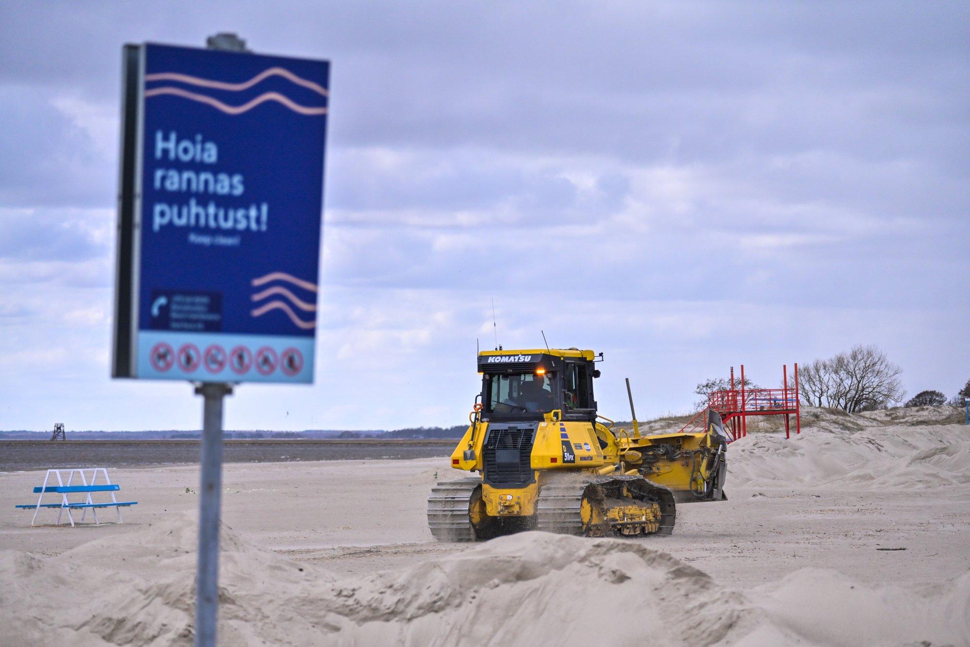 FOTOD | Pärnus algasid ettevalmistused rannahooajaks