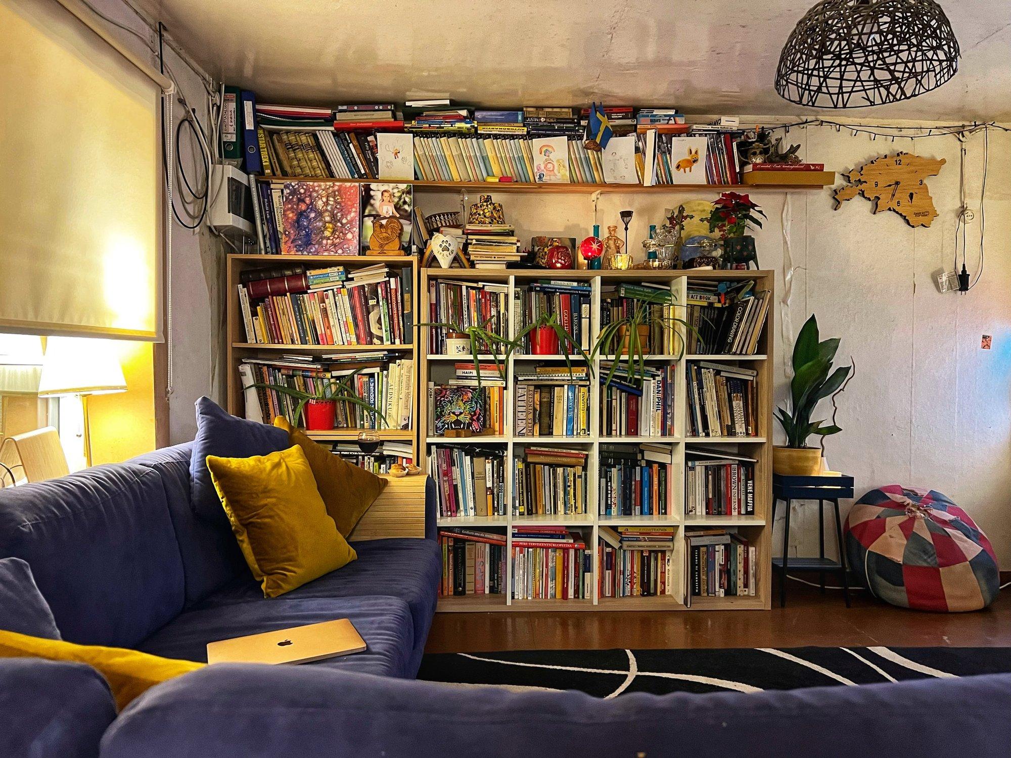 FOTOD | Vaata, missugused raamaturiiulid on Maakodu lugejatel. Lisatud ka lugemissoovitused