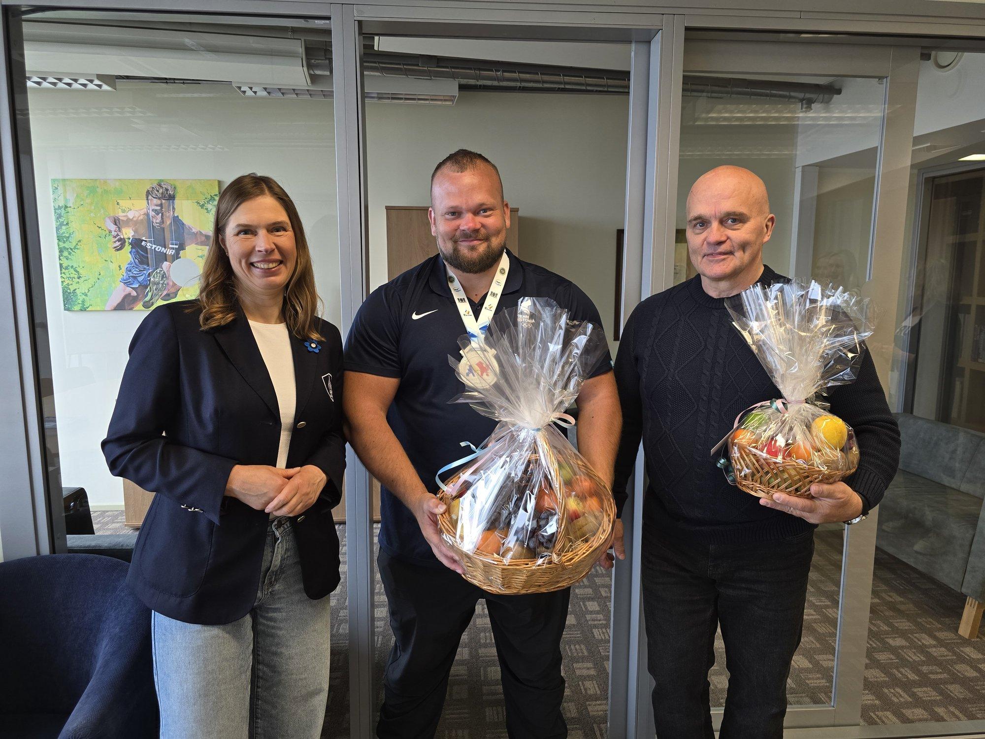 EM-il medali võitnud Mart Seim pälvis EOK-lt preemia