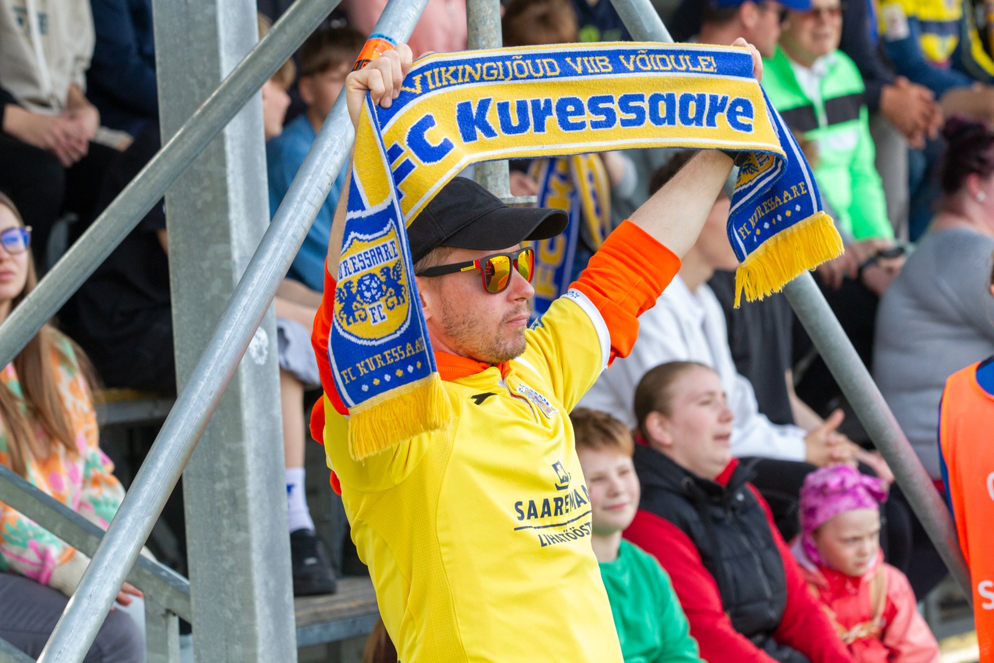 DELFI FOTOD | FC Kuressaare rõõmustas viimaks kodupublikut, Harju rappis teisel poolajal Tammekat