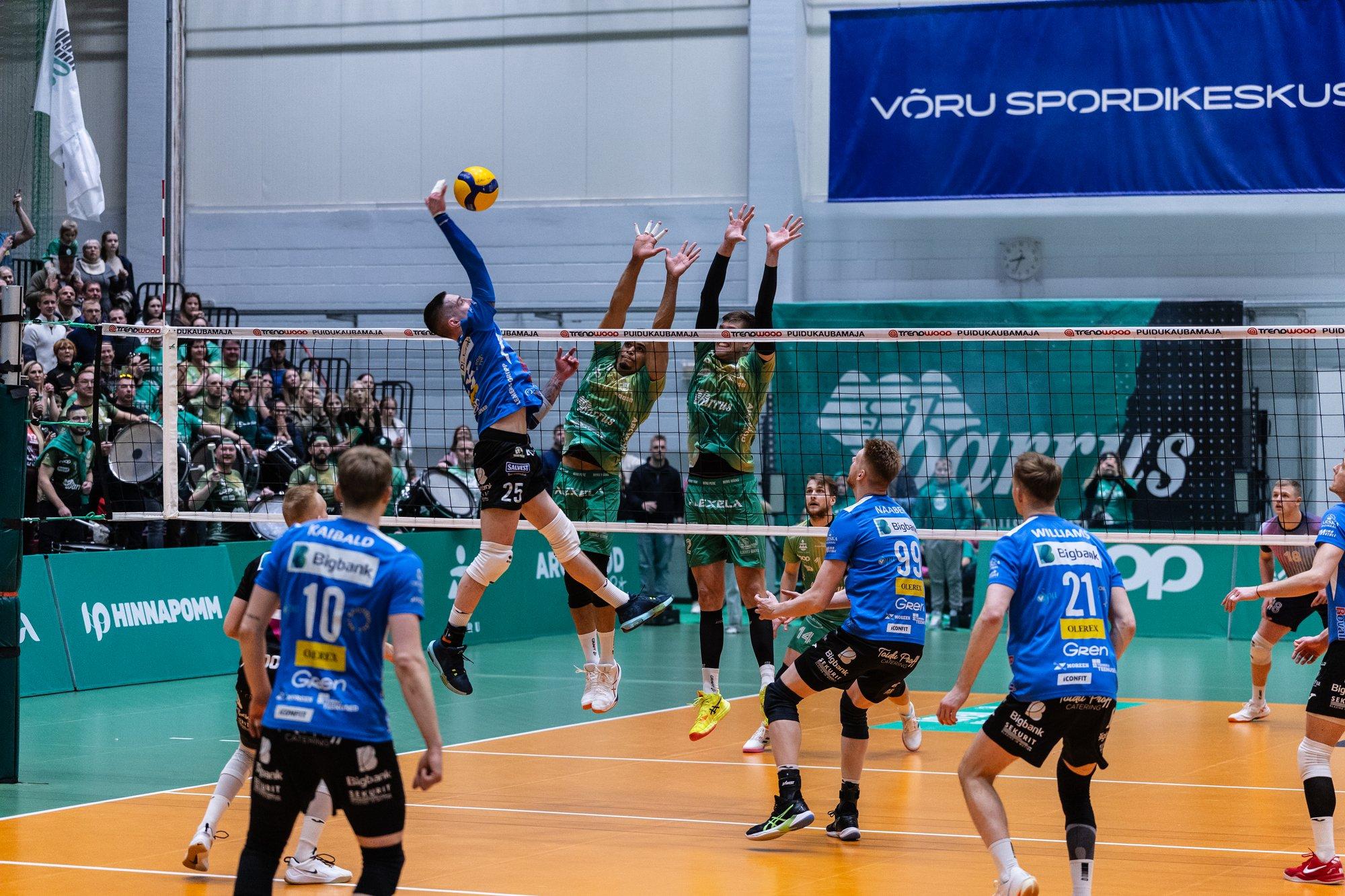 Võru Barrus näitas võõrsil hambaid, kuid Tartu Bigbank haaras finaalseerias uuesti juhtohjad