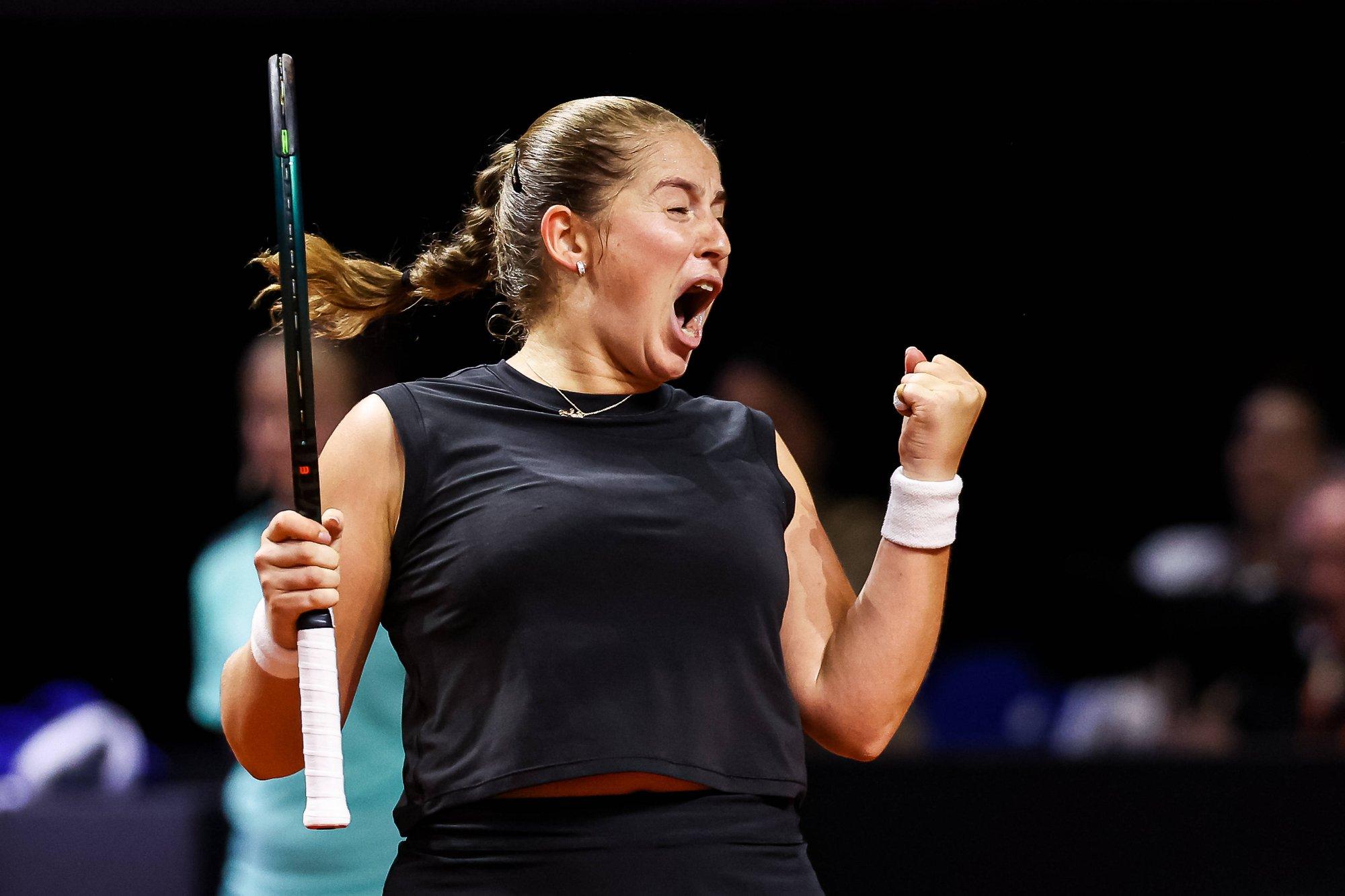 VIDEO | Läti tennisetäht jätkas Saksamaal pöörast seeriat