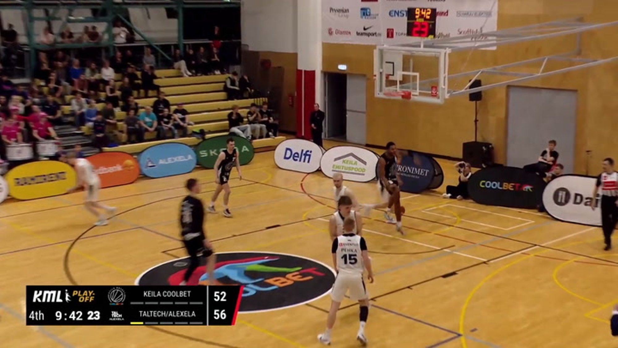 MÄNGU HETK | Trapp ja Metsalu vahetasid Keila karukoopas võimsaid pealtpanekuid