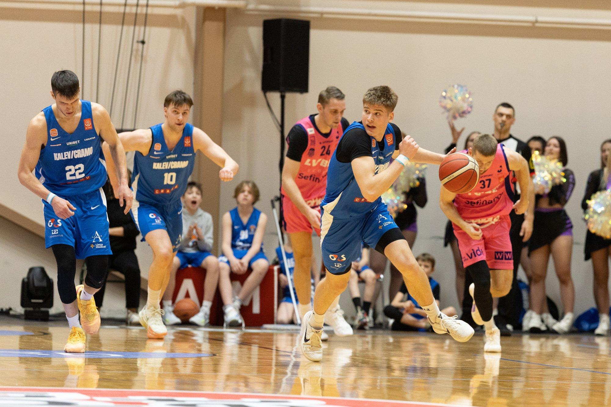 TIPPHETKED | Kalev/Cramo kaotas võõrsil Riia Zellile, Eesti-Läti liiga finalist selgub järgmisel nädalal
