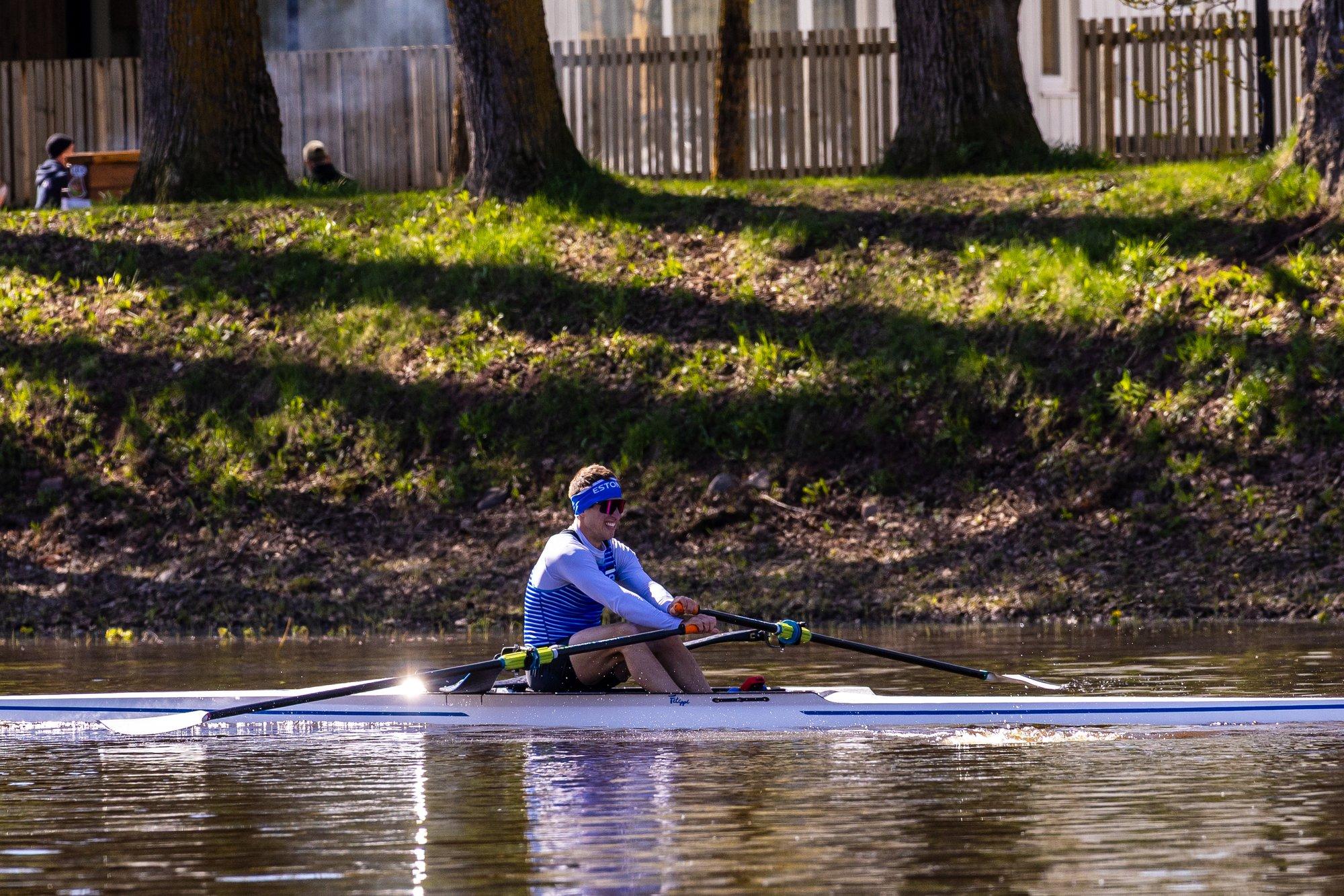 Eesti sõudmise katsevõistlustel võidutses ühepaadiga Mikhail Kushteyn