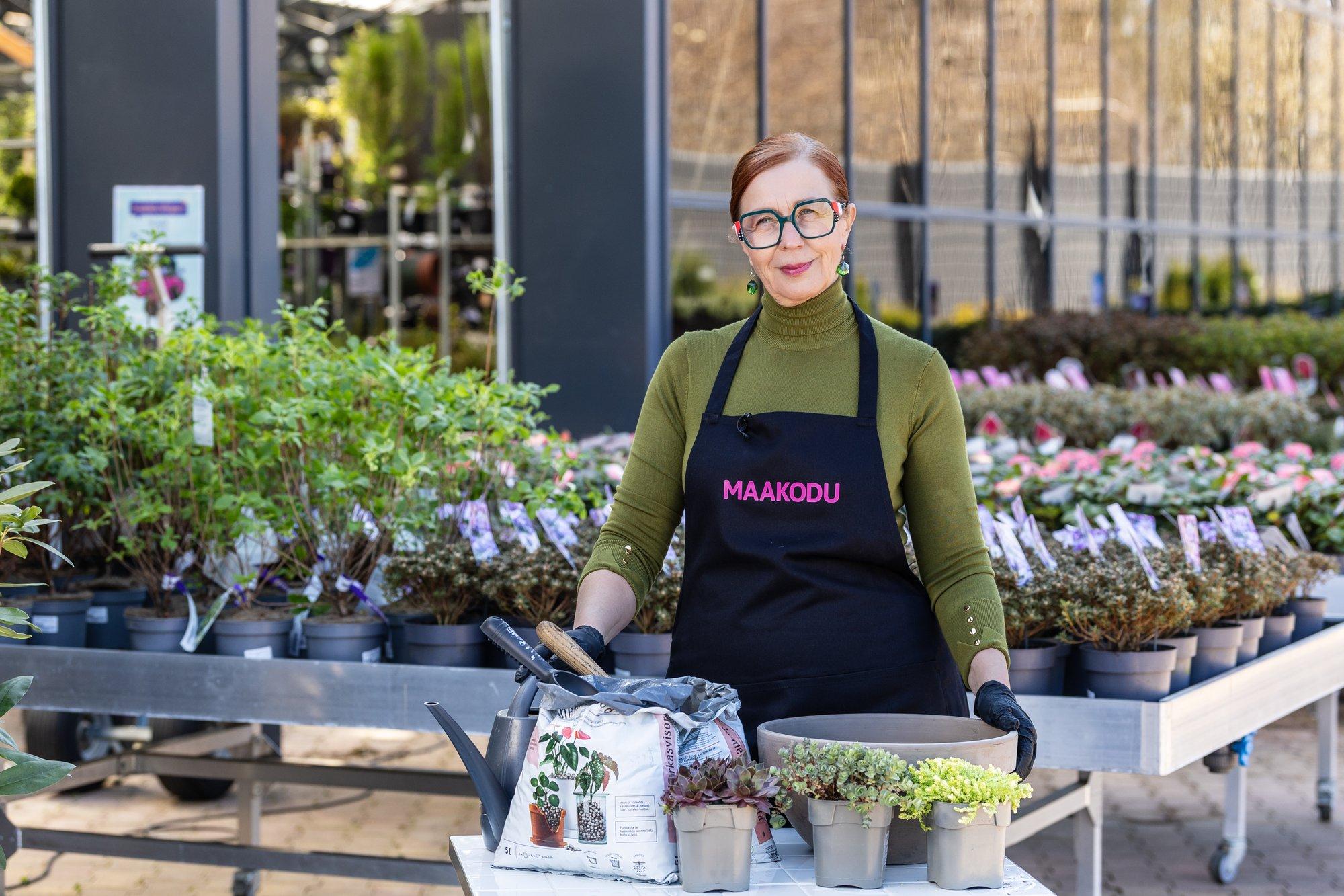 MAAKODU AIAKOOL | Eva Luigas õpetab tegema kuivust taluvat taimekompositsiooni