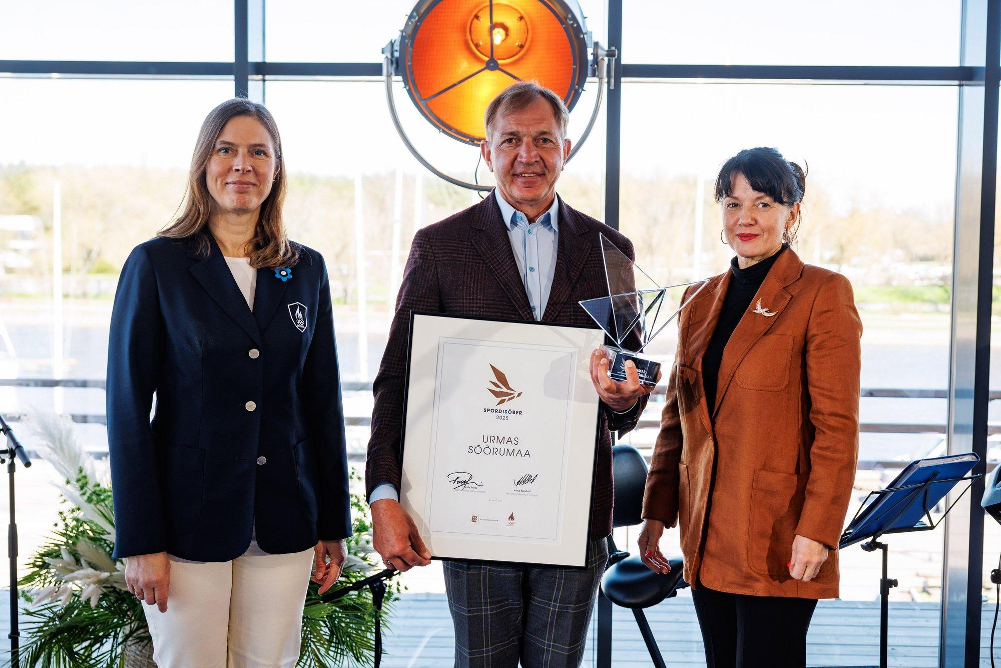 EOK tunnustas suuremaid sporditoetajaid „Spordisõbra“ aunimetusega
