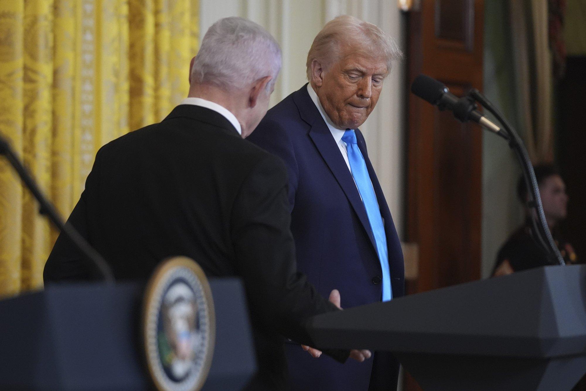 Netanyahu arutab Trumpiga Gaza sõda ja Iisraeli tabanud kaitsetolle