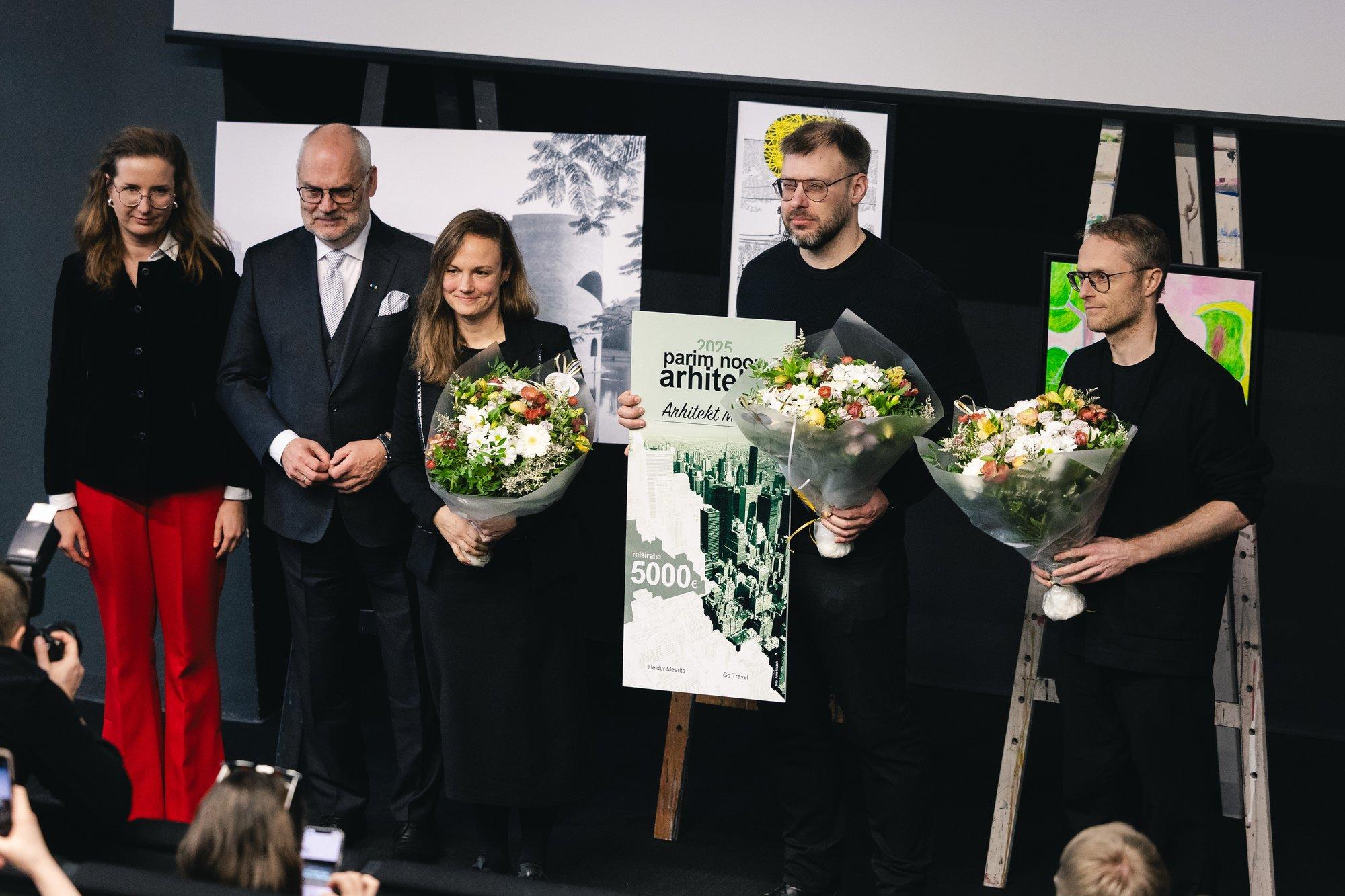 FOTOD | Noore arhitekti preemia pälvis Arhitekt Must