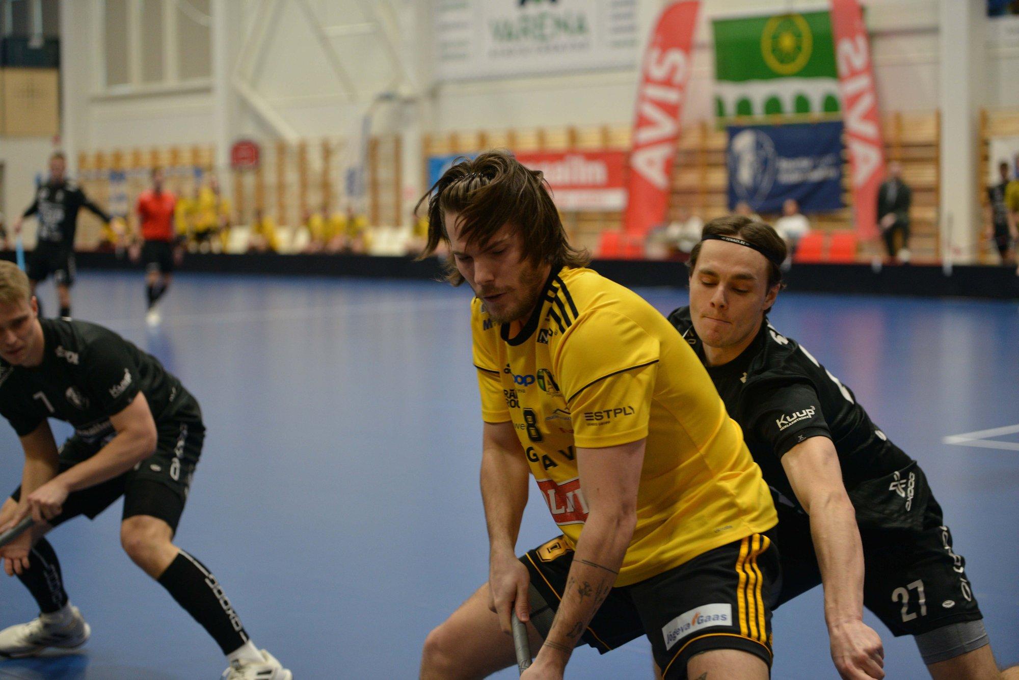 Sparta seljatas saalihoki finaalseeria avamängus lisaajal Jõgeva