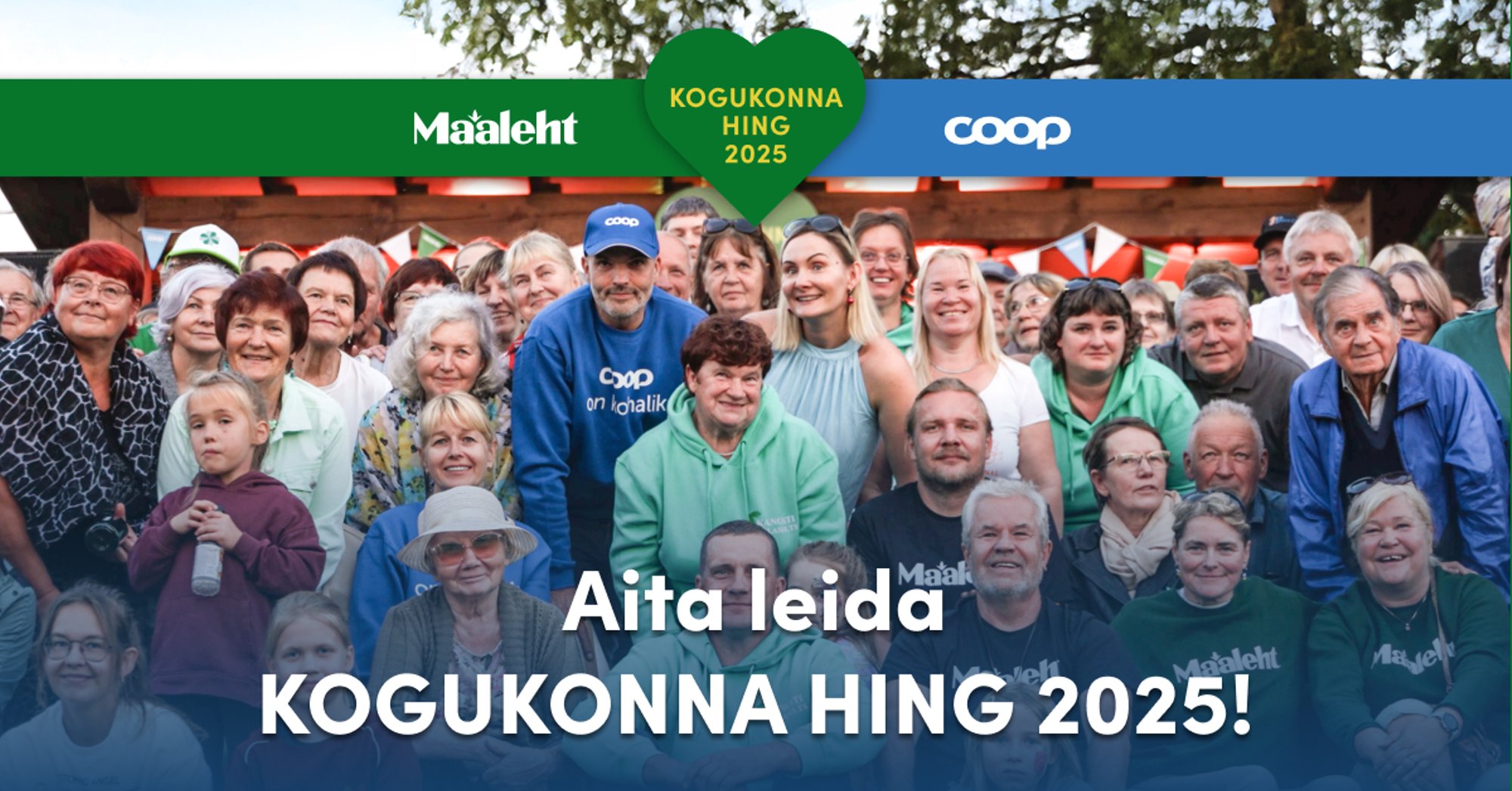 Viimane võimalus esitada kandidaate konkursile „Kogukonna hing 2025“ on 14. aprillil