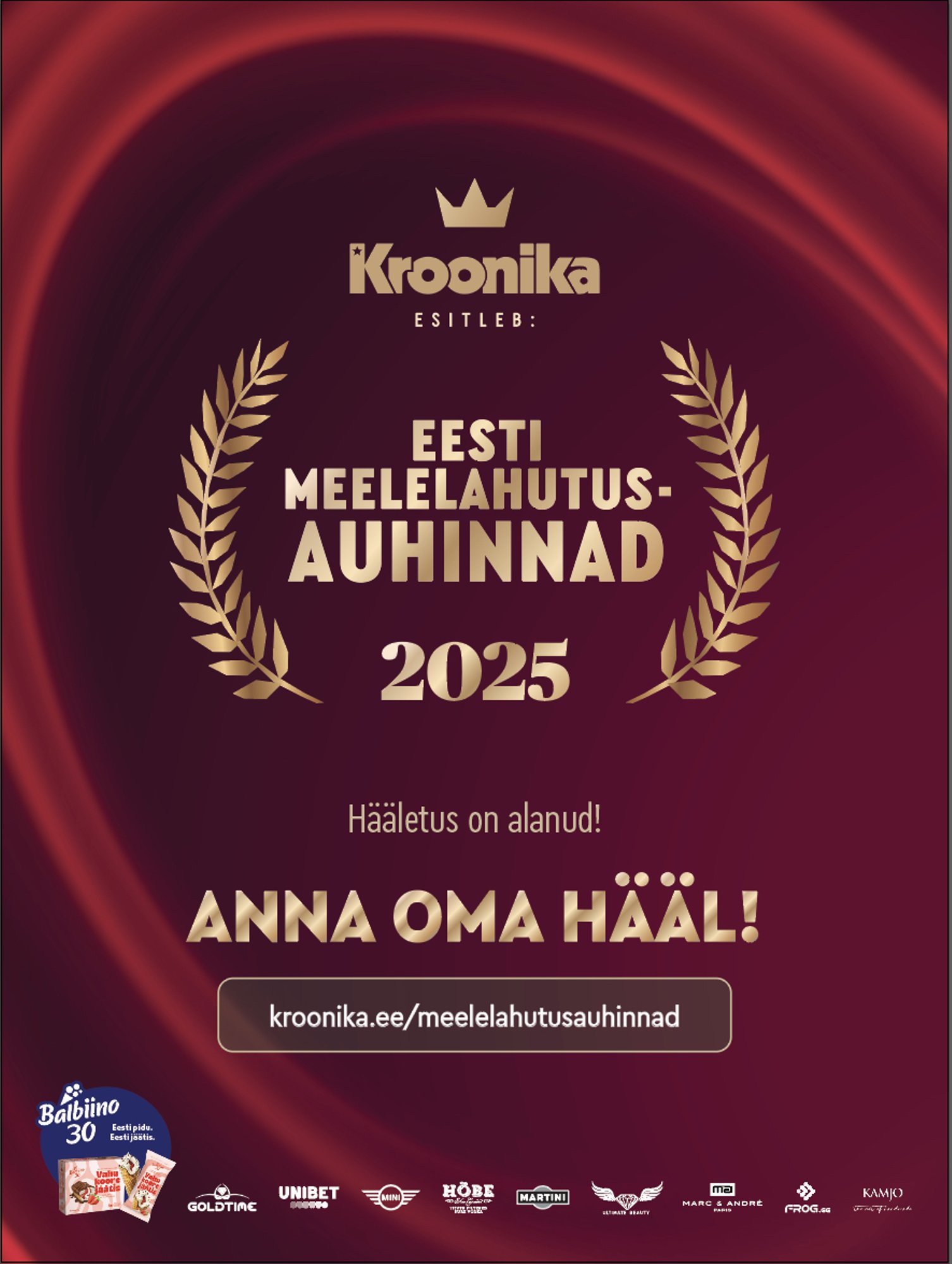 HÄÄLETUS | Viimane päev hääletamiseks! Sinu hääl otsustab, kes pärjatakse Kroonika Meelelahutusauhindade galal