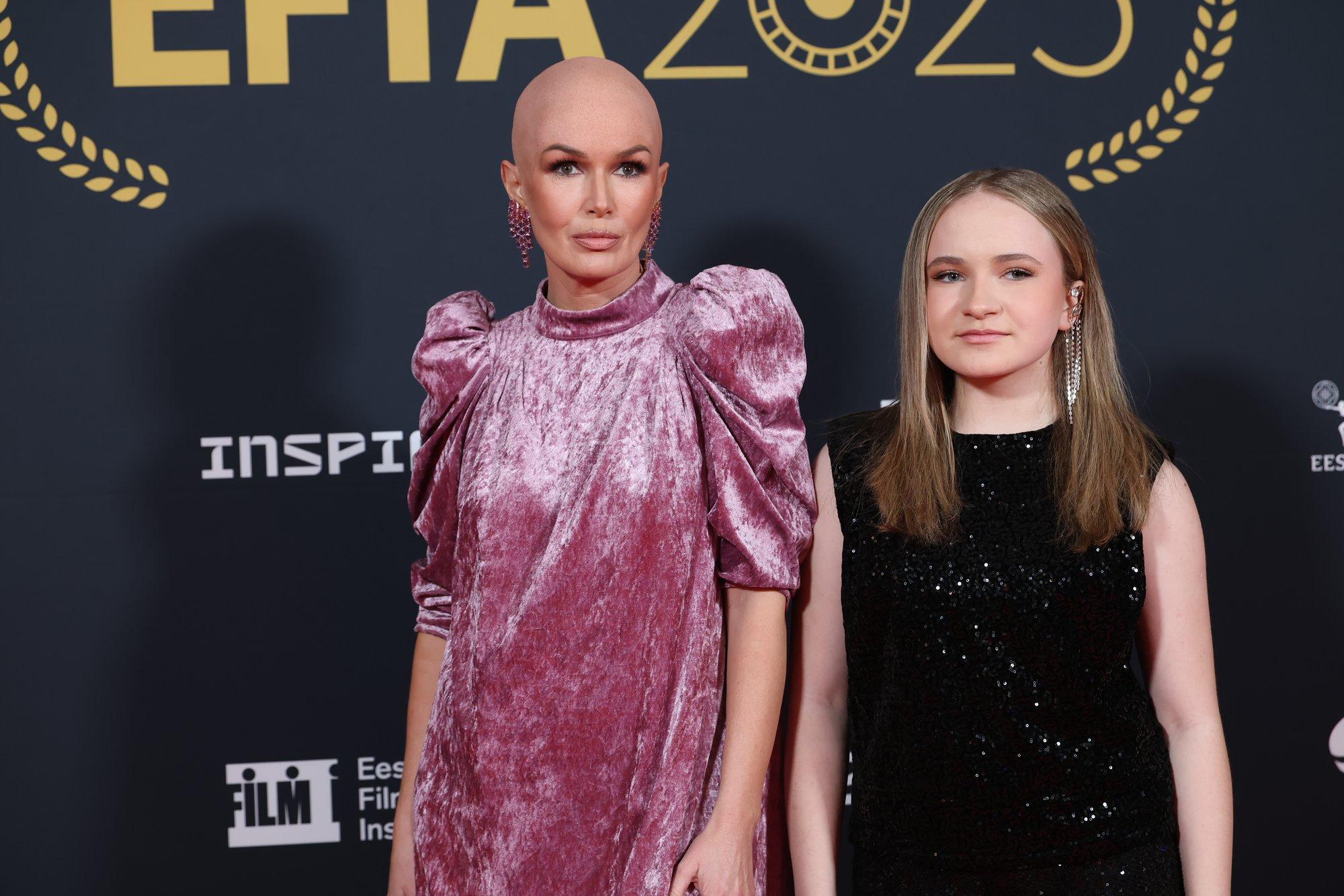 VIDEO | Teleprodutsent Triin Luhats püüdis EFTA galal pilke palja peanupuga: tahtsin teada, mis tunne see on