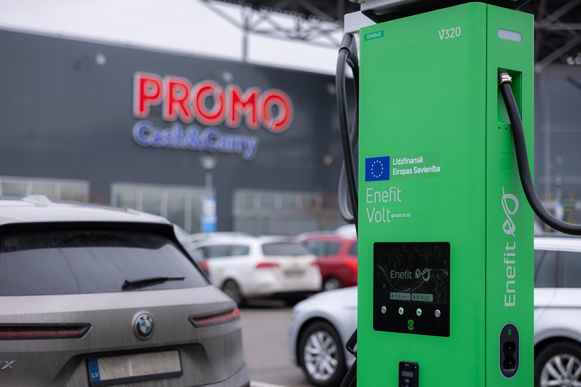 Enefit sai neli miljonit eurot toetust laadijavõrgu arendamiseks