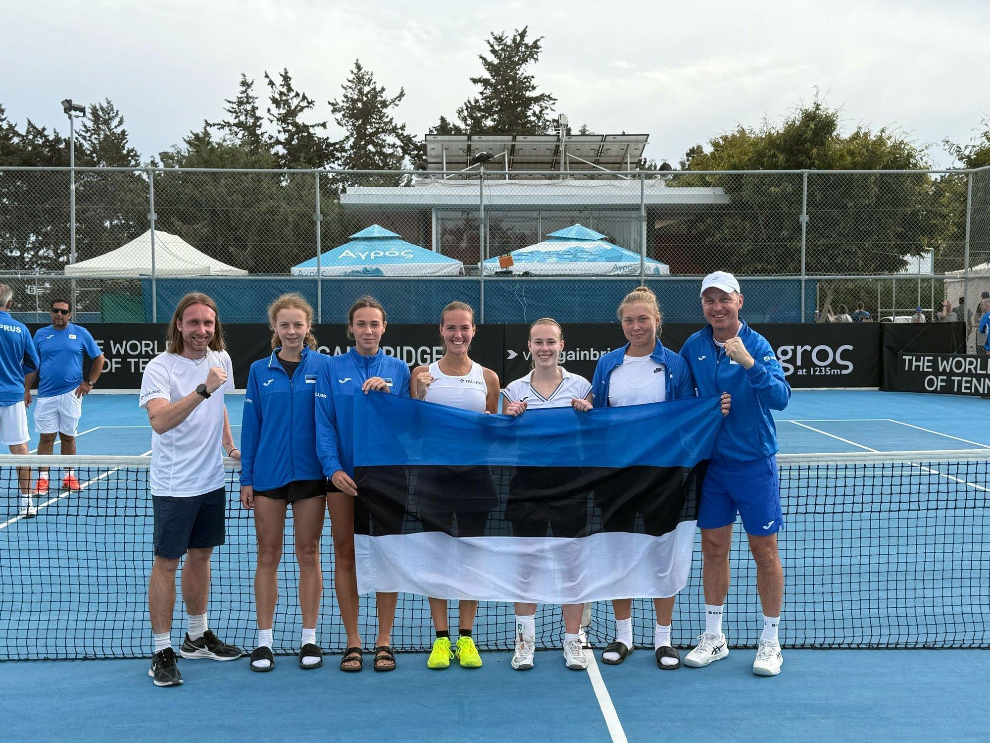 Eesti tennisenaiskond langes mudaliigasse. Kapten Tamla: kui Kanepi ja Kontaveit samal ajal karjääri lõpetavad, ongi raske