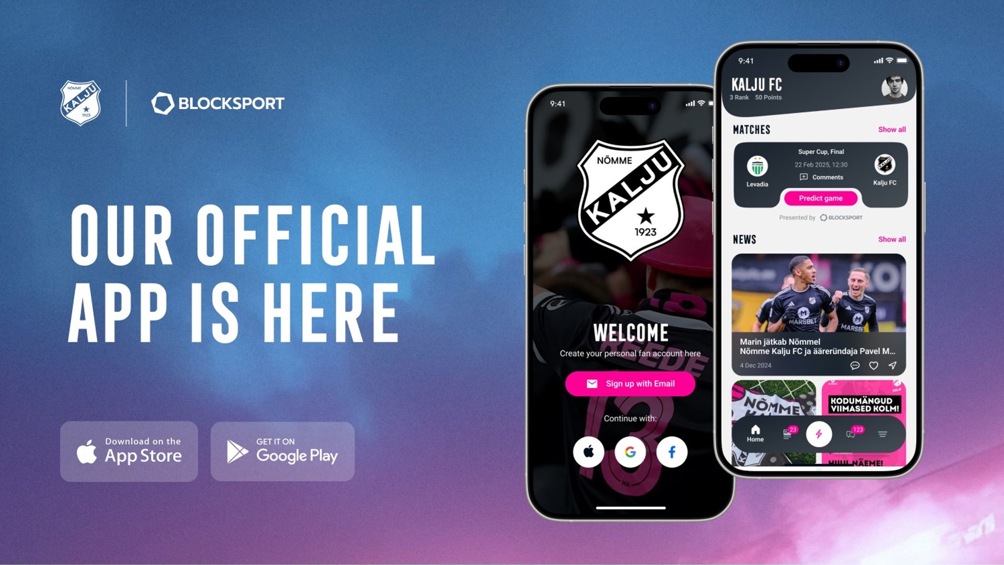 Kalju avas esimese fänniäpi