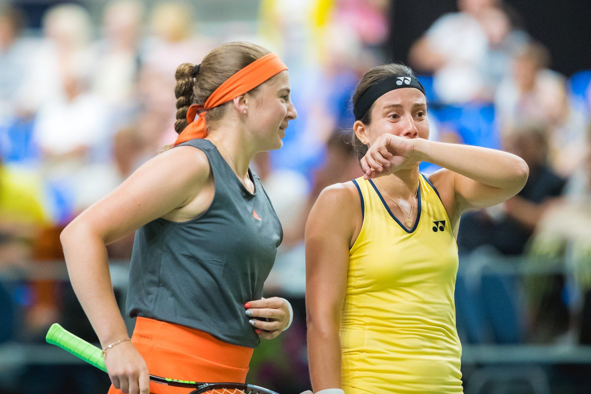Ostapenko sai Läti tenniselegendide duellis üllatuskaotuse