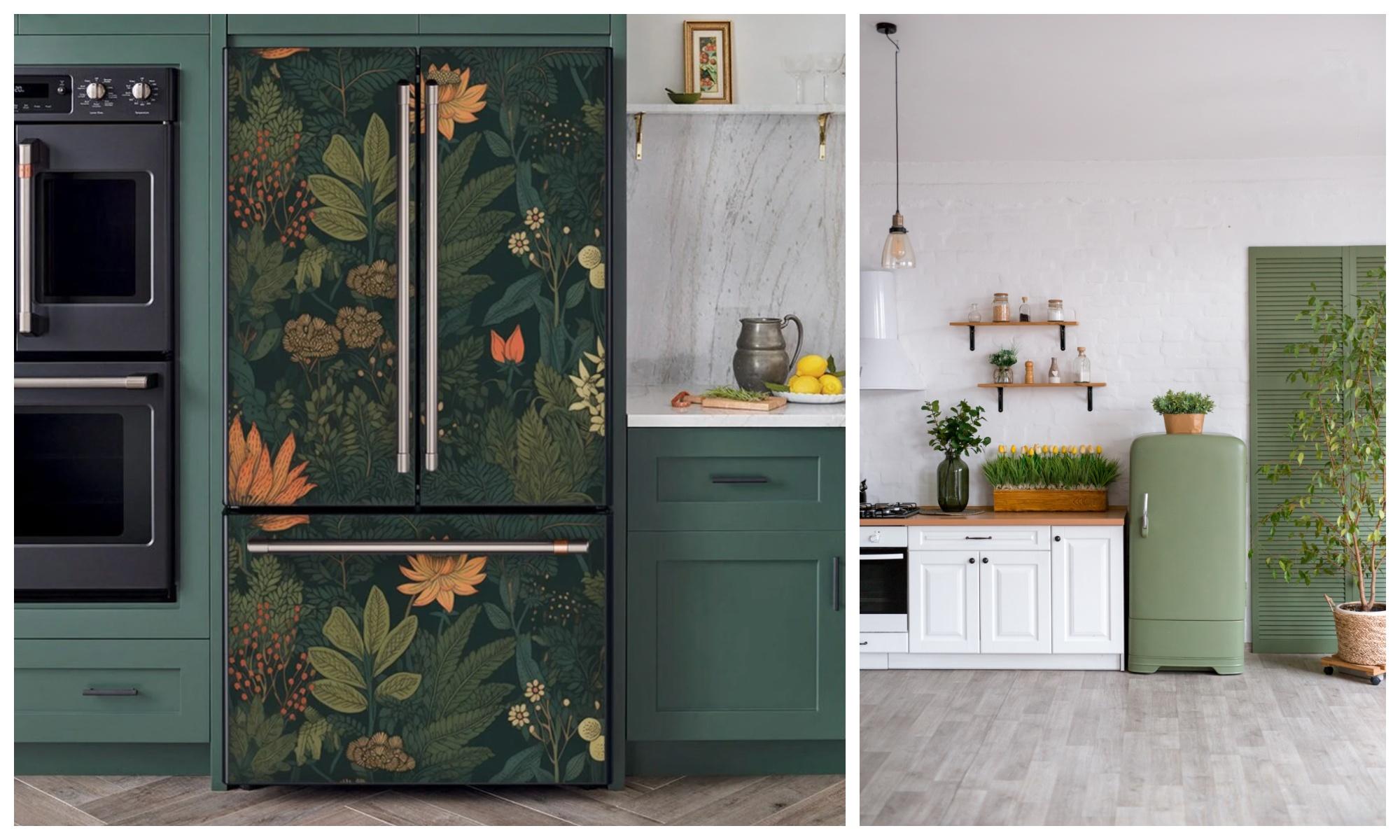 Neli geniaalset ideed, kuidas ilmetu külmik köögi kõige säravamaks detailiks muuta