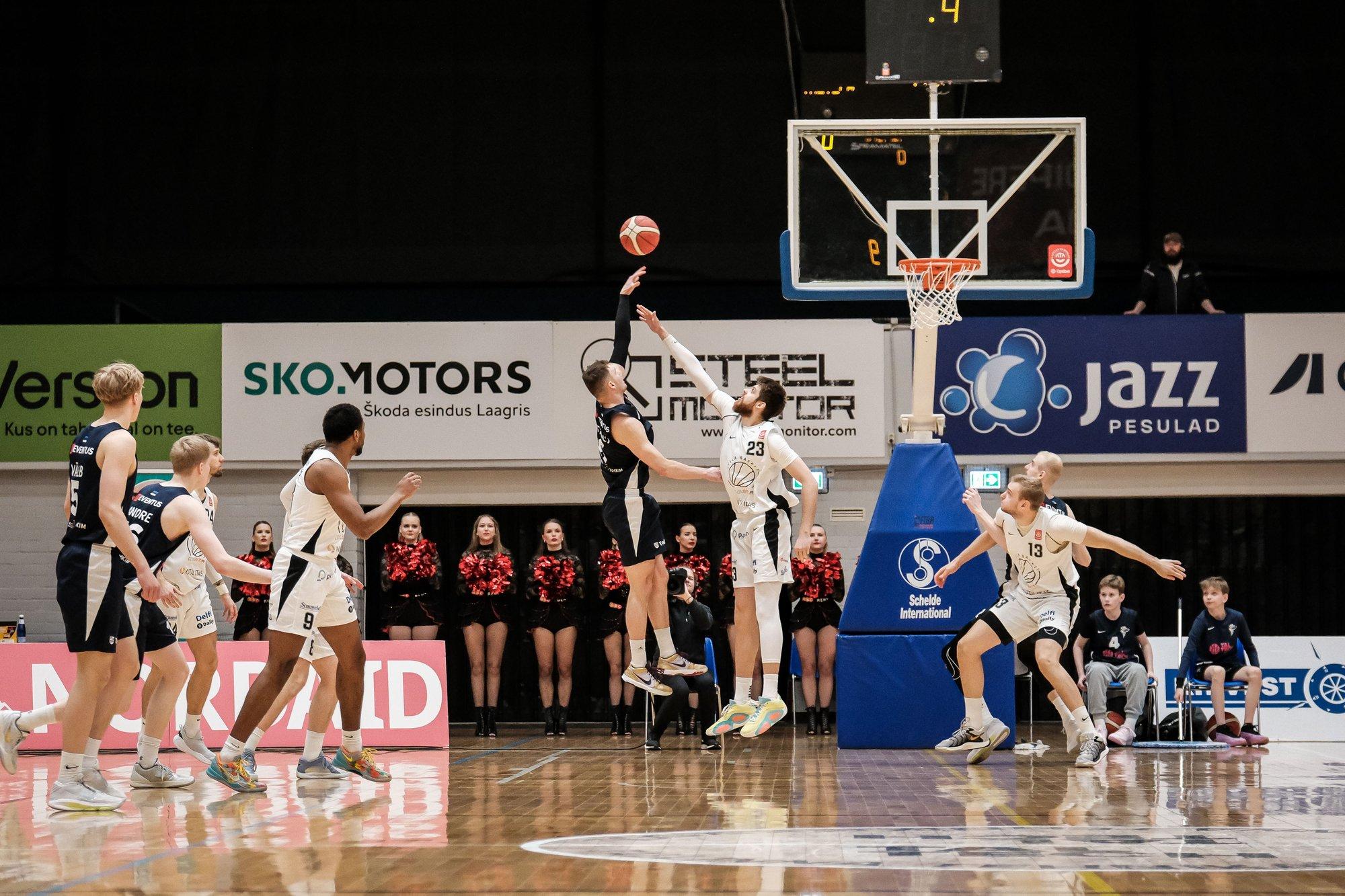 TIPPHETKED JA FOTOD | Hästi alustanud Coolbet jäi TalTechile seeria teises mängus kindlalt alla