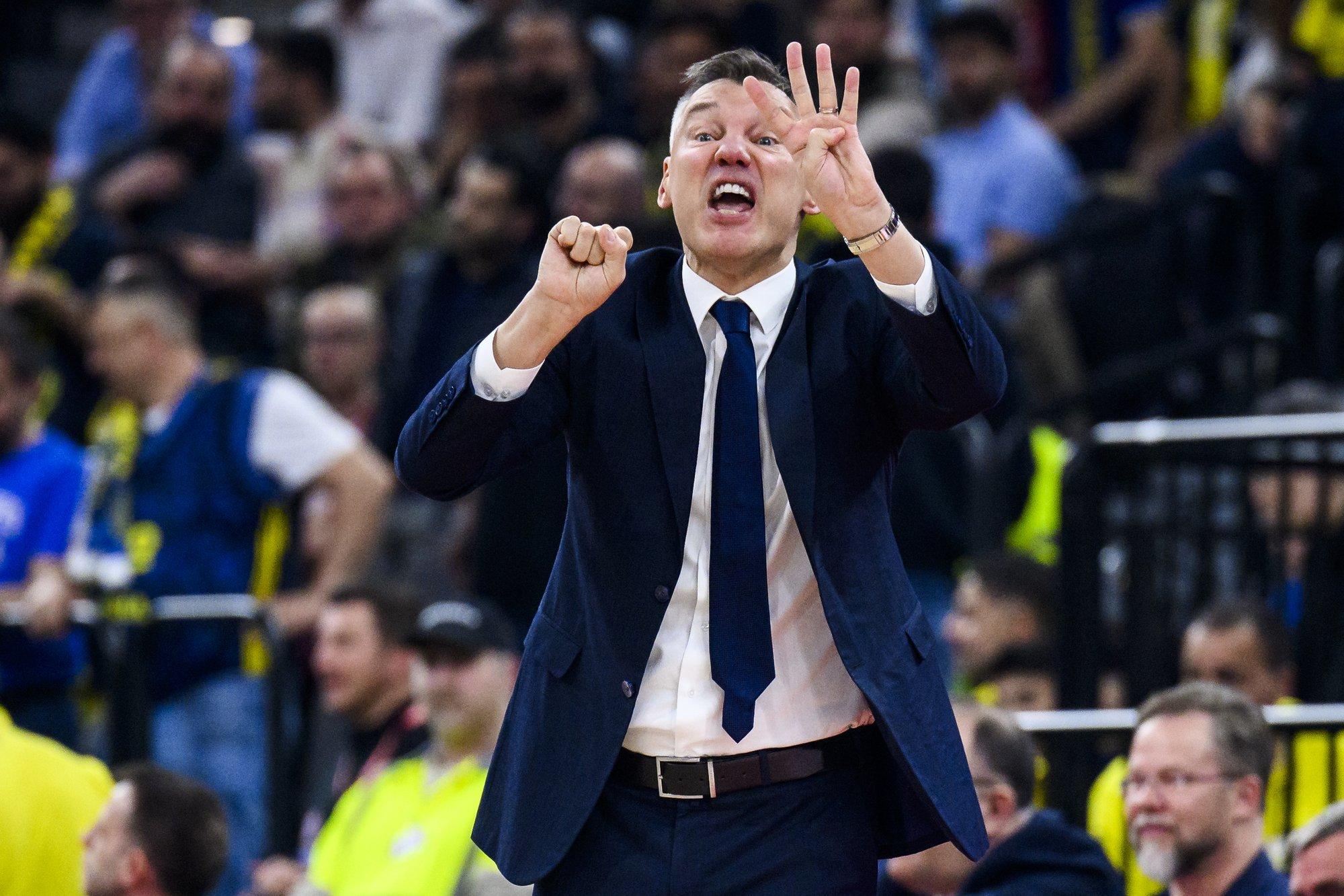 Jasikevičius nimetati korvpalli Euroliiga aasta treeneriks