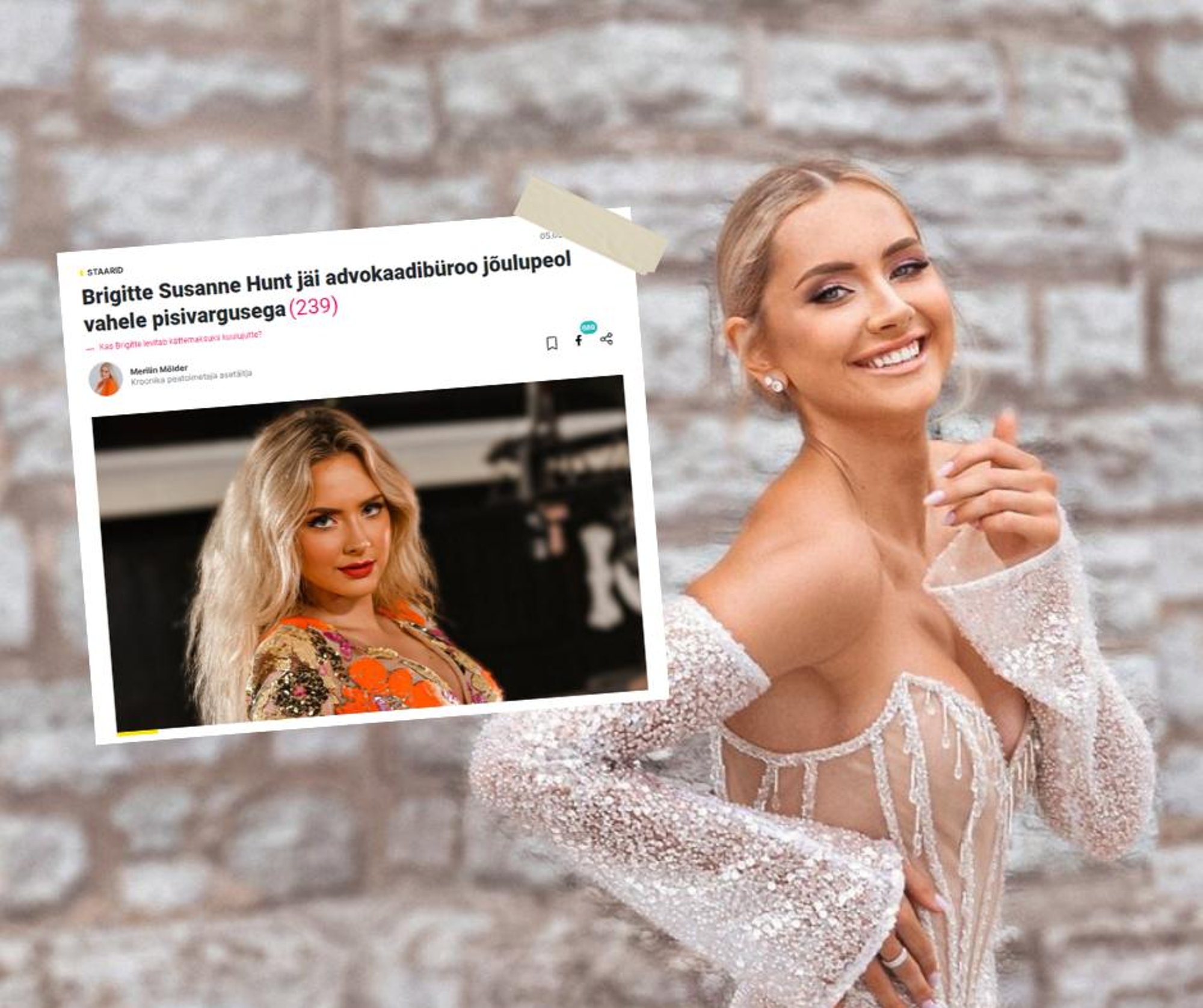 „Ma lähen täiesti pööraseks, kui joon.“ Brigitte tunnistas advokaadibüroo jõulupeo ajal varastamise lõpuks üles