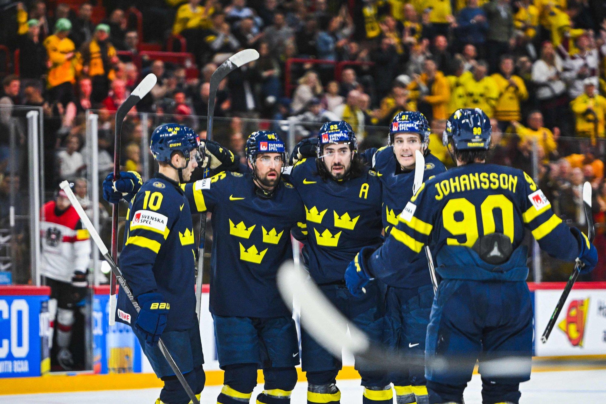 Austria oli valmistamas MM-i suurimat šokki, kuid Rootsi pööras 12 sekundiga kaotuse võiduks