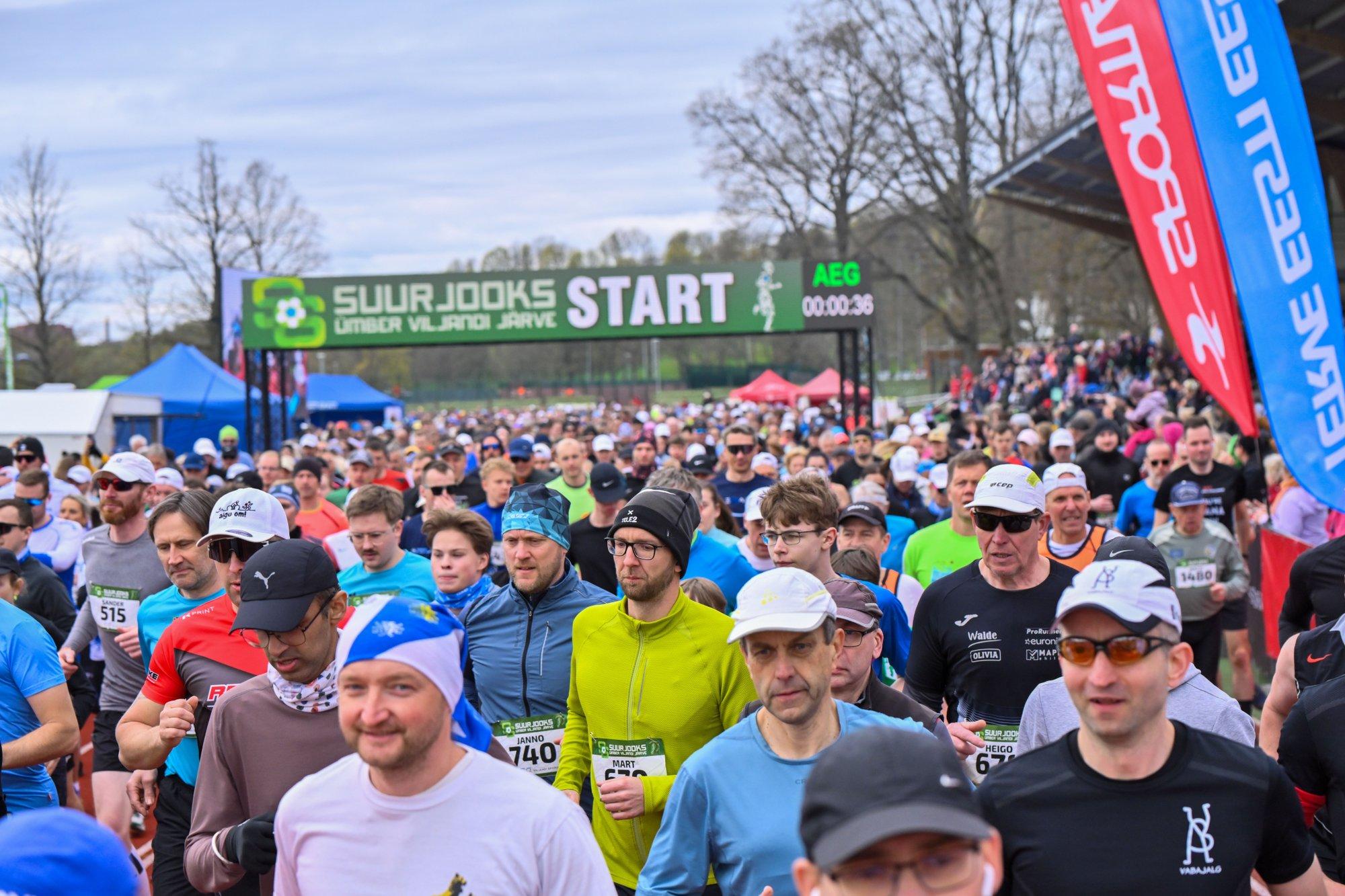 SUUR GALERII | Leia end ja oma sõpru Viljandi suurjooksu piltidelt