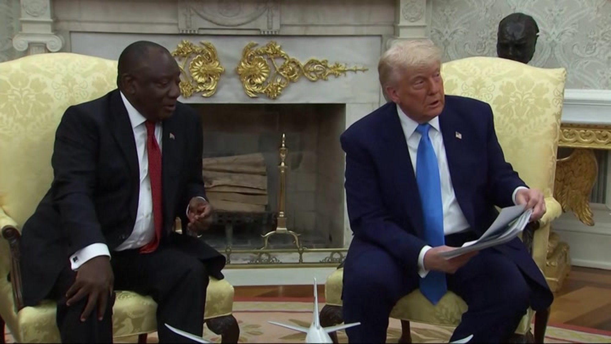 VIDEO | Trump korraldas LAV-i presidendile turmtule ja kahetses, et külalisel pole talle lennukit kinkida