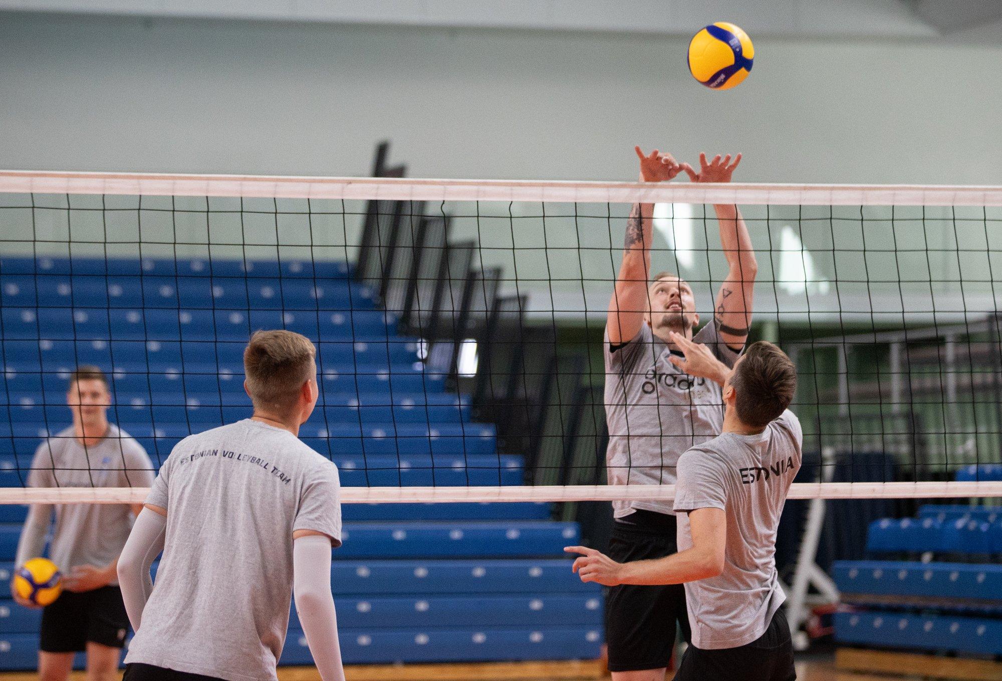 Eesti ja Iisraeli võrkpallikoondiste EM-valiksarja mängud peetakse kinniste uste taga