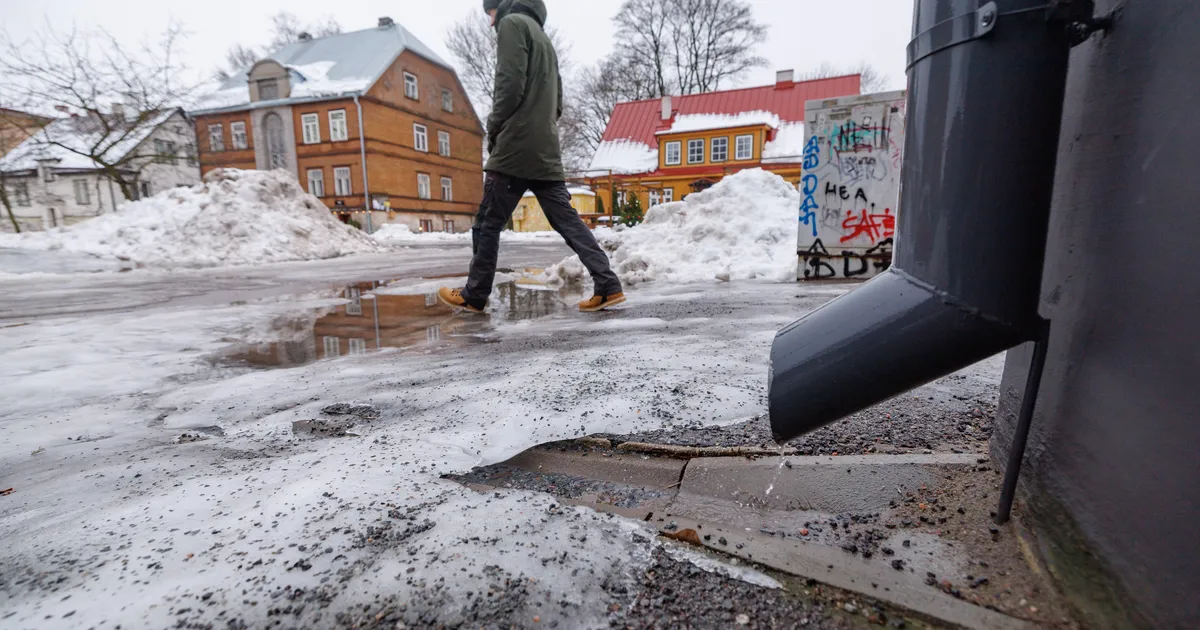 Tallinn võtab majaomanikelt vastutuse libedusekahjude eest
