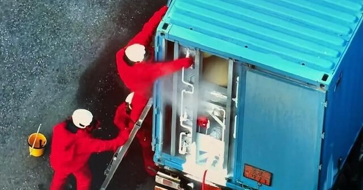 Selgus Pärnus õhku paiskunud gaasi kogus