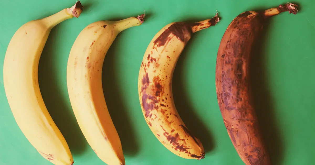 Roheline, kollane või pruun? Millist värvi banaan on sinule parim